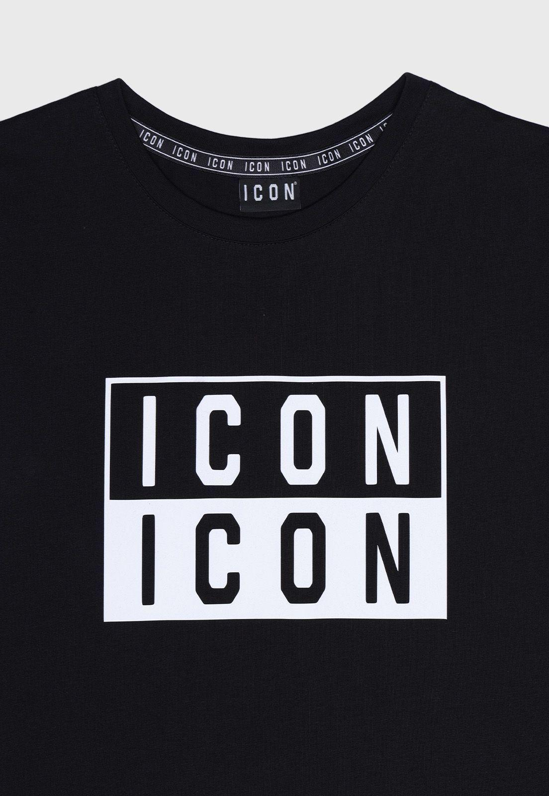 Polera Estampada Manga Corta Mujer Icon-1