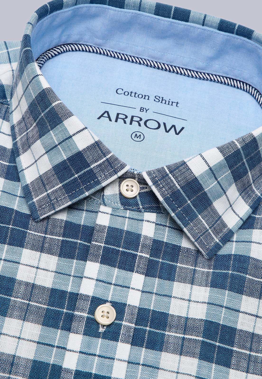 Camisa Cuadros Manga Larga Arrow CM3031SAZ-5