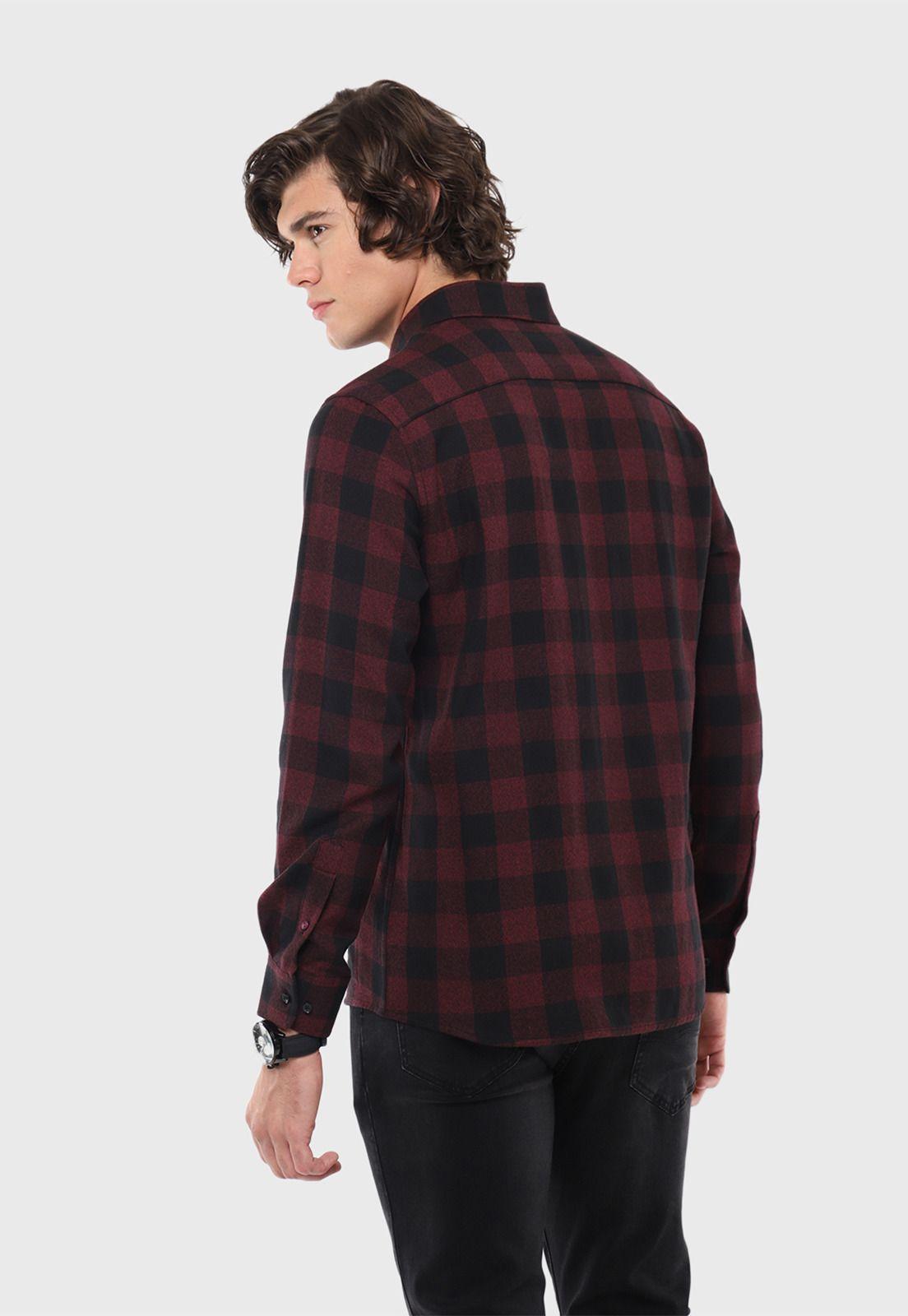 Camisa Casual A Cuadros Arrow-2