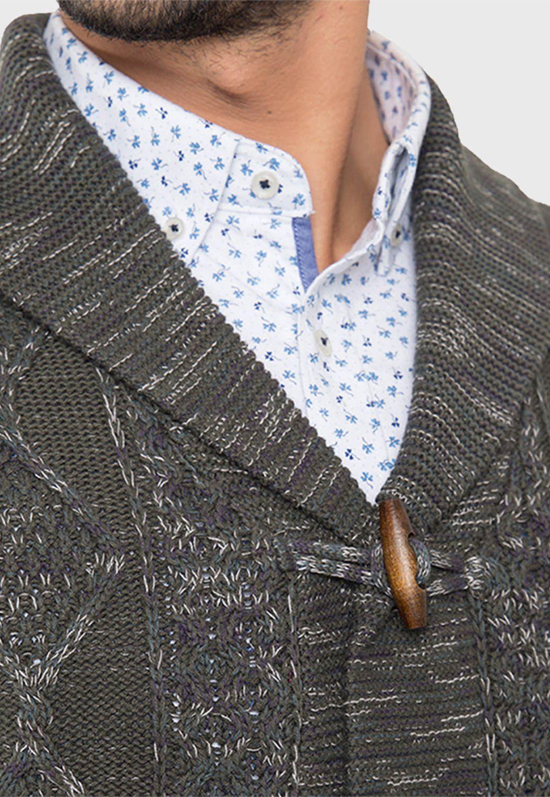 Cardigan Arrow Trenzado-2