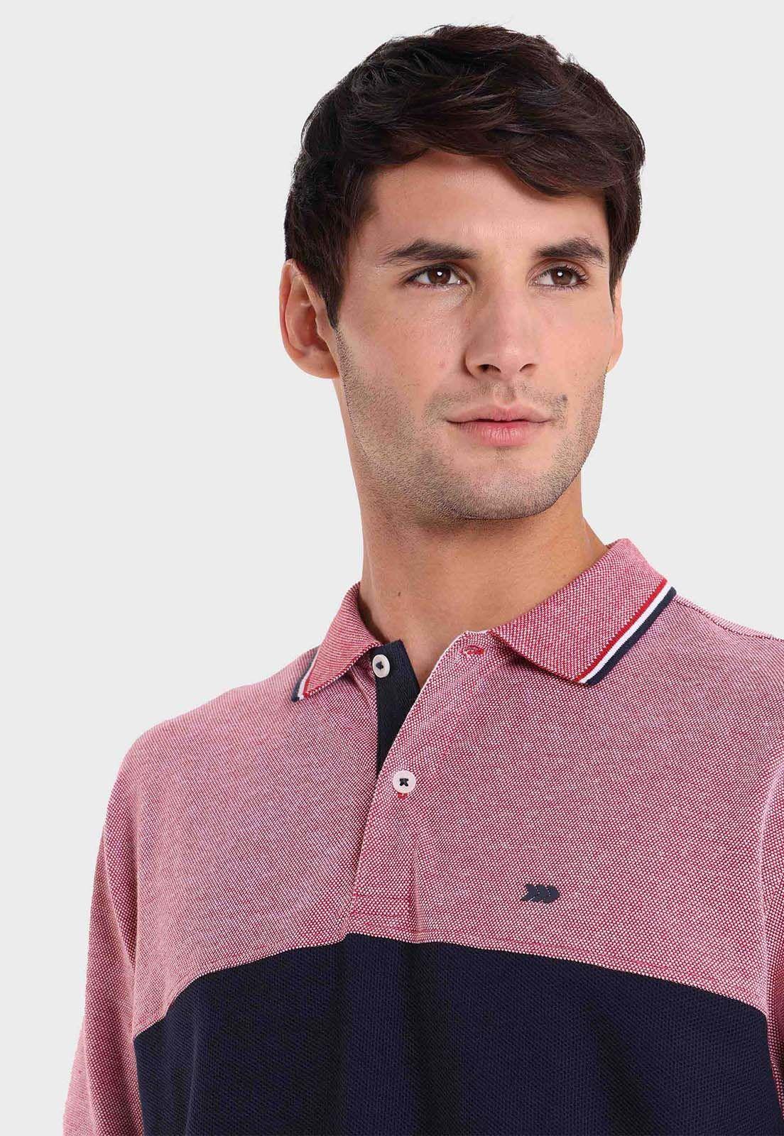 Polera Pique Cuello Polo Bicolor Arrow-2