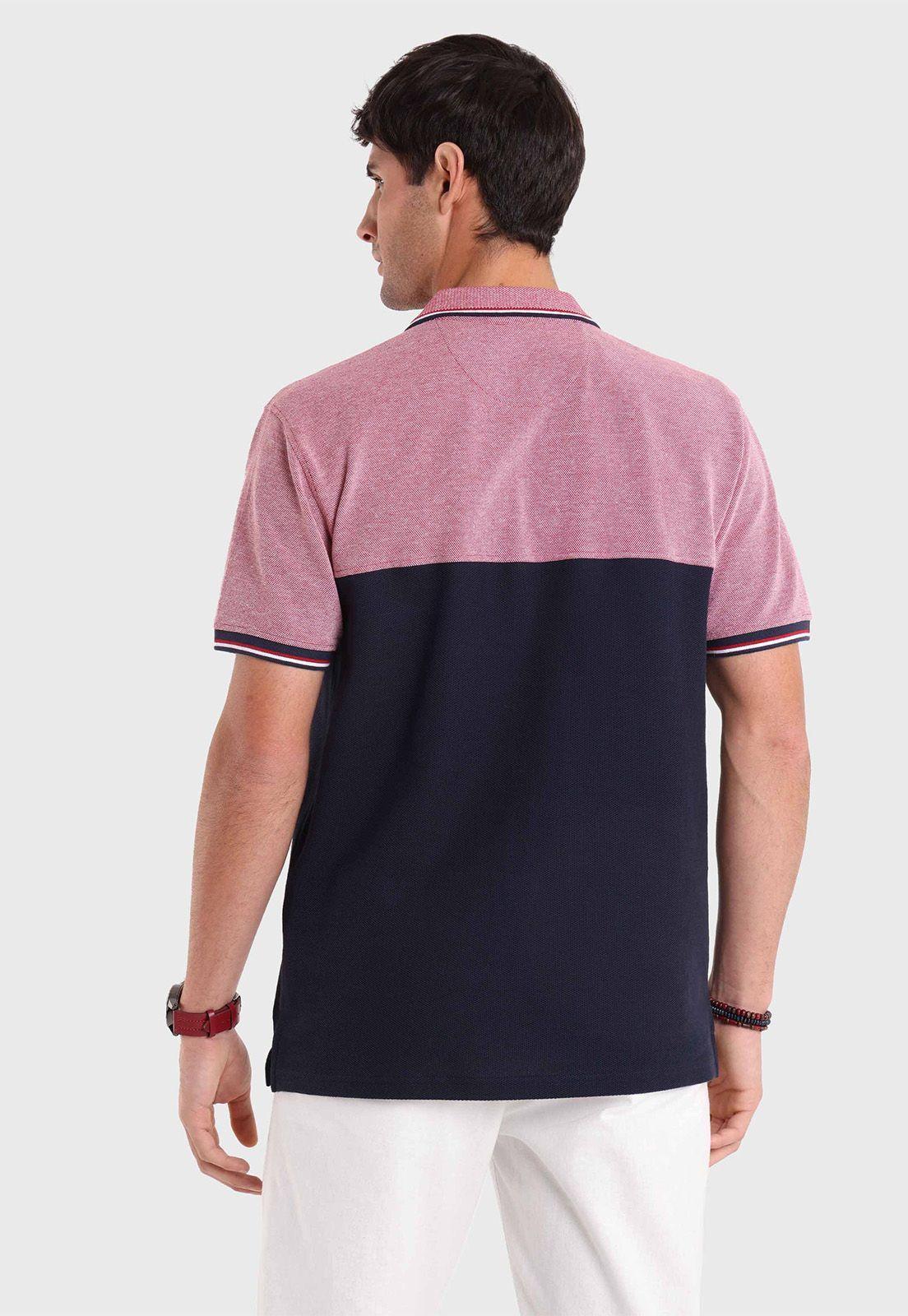 Polera Pique Cuello Polo Bicolor Arrow-1