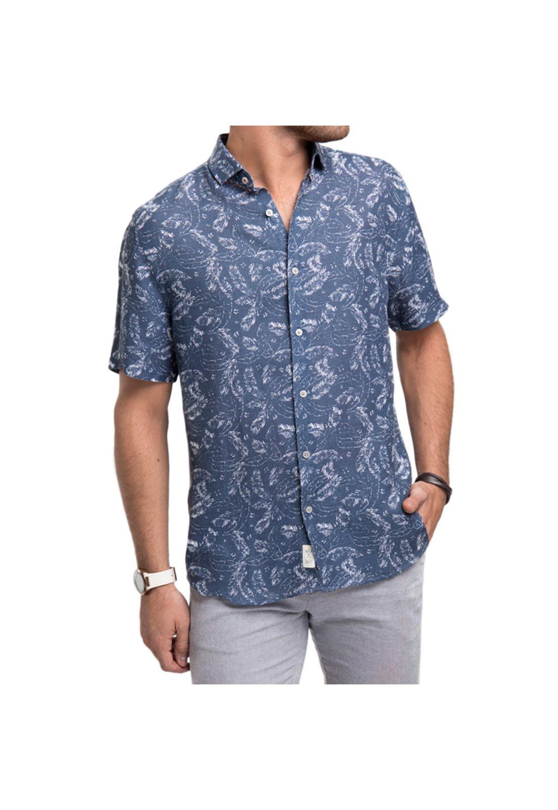 Camisa Print Manga Corta-0