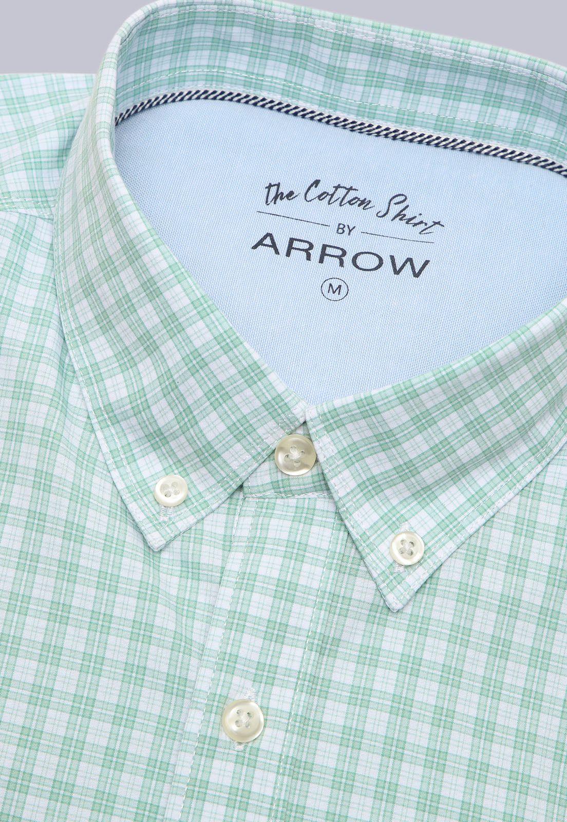 Camisa Cuadros Manga Corta Arrow CM3017SVE-4