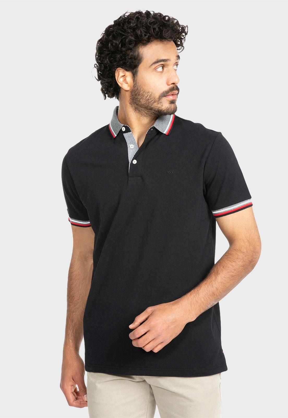 Polera Piqué Manga Corta Arrow-0
