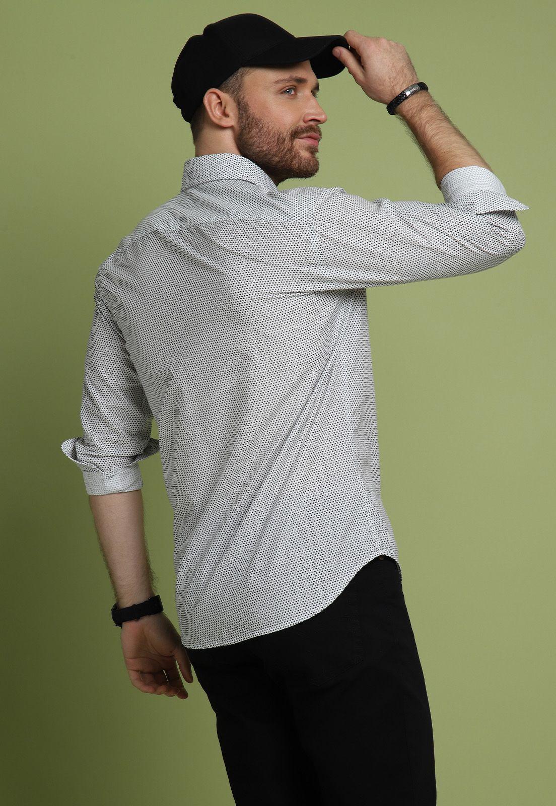 Camisa Mini Print Tailored Arrow-2