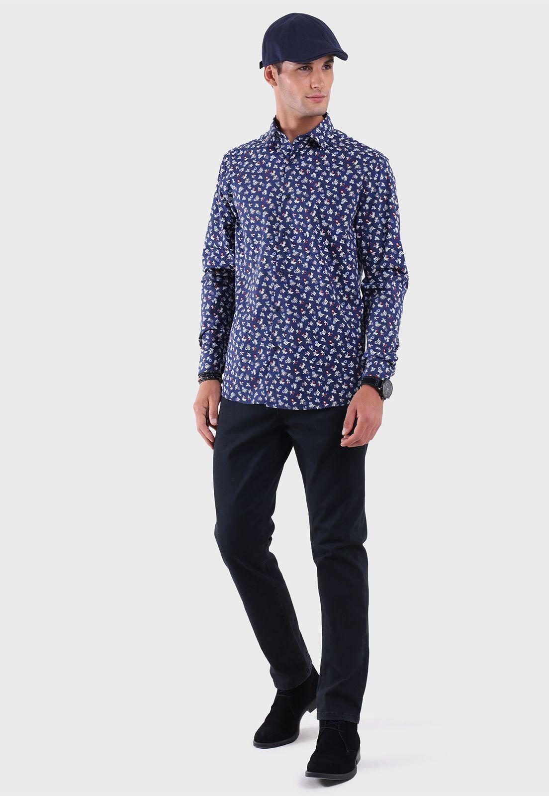 Camisa Spandex Floreada Arrow CM2521WAZ-4
