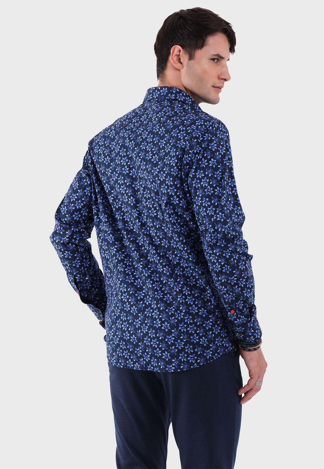 Camisa Spandex Floreada Arrow CM2523WNB-3