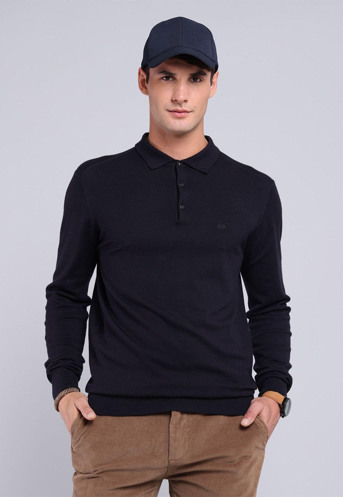 Sweater Cuello Polo Arrow SW2705WNB-4