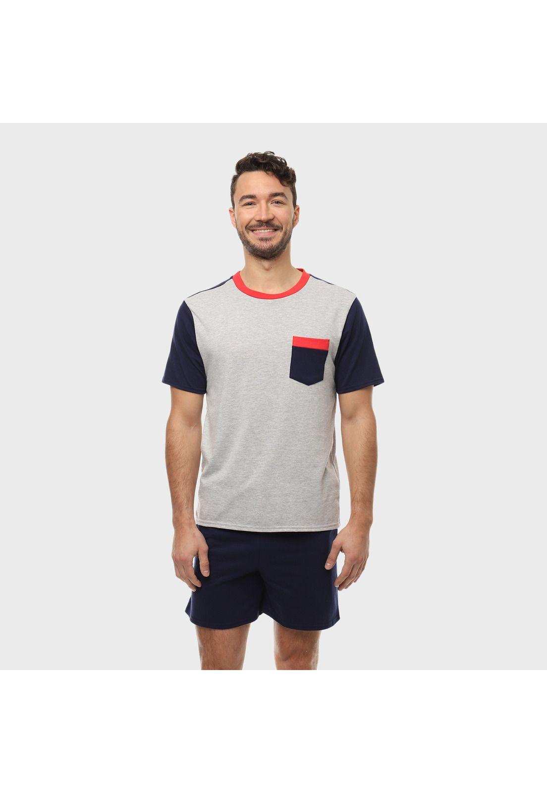 Pijama Corto Cuello Redondo Arrow-0