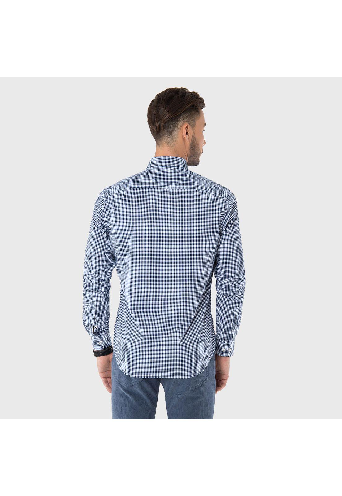 Camisa Arrow Manga Larga Cuadritos-1