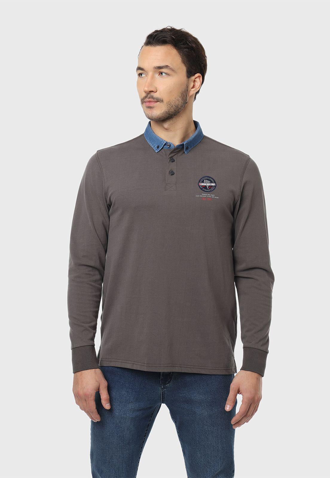 Polera Casual Manga Larga Arrow-0