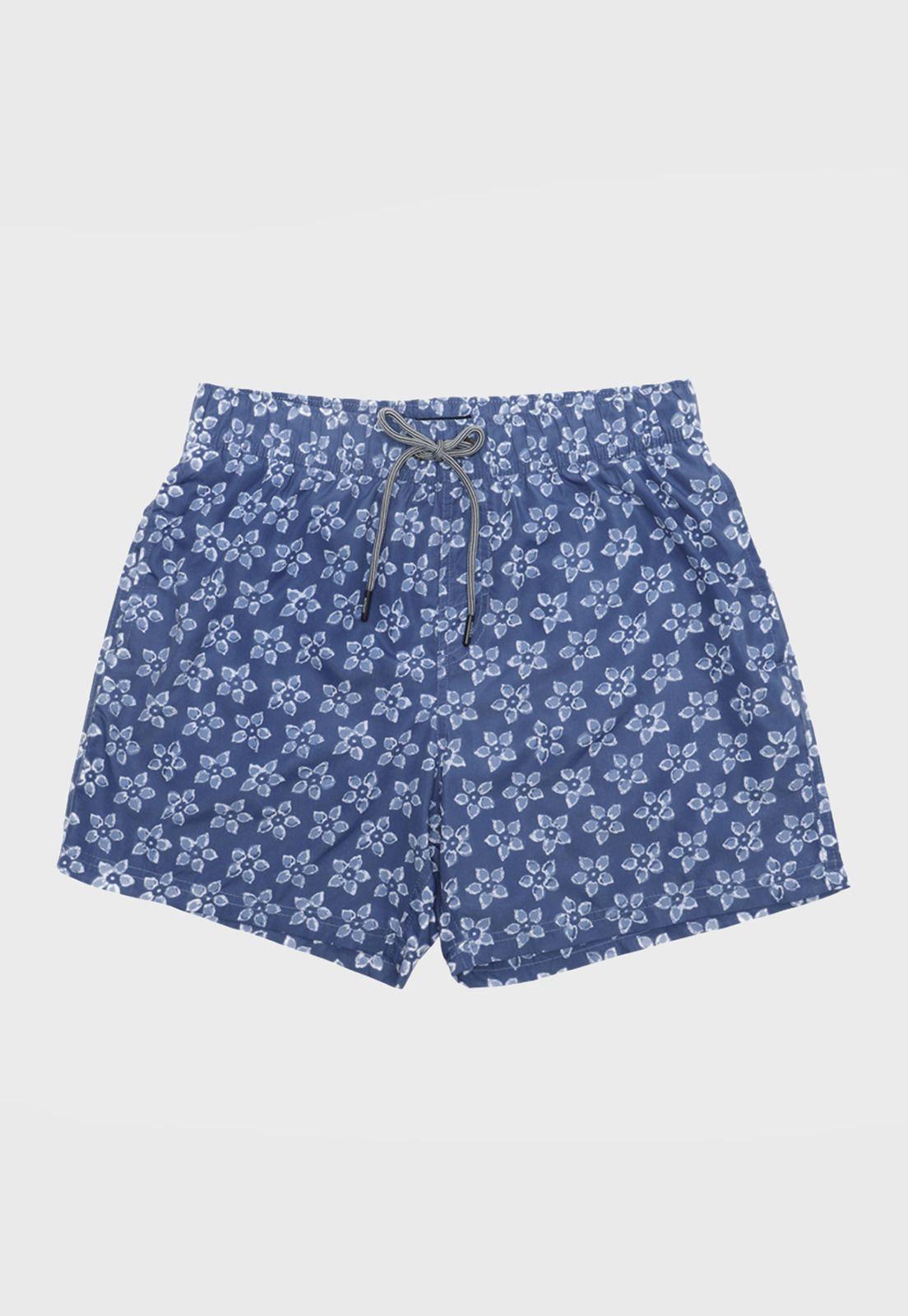 Swimming Short With Flowers.-0