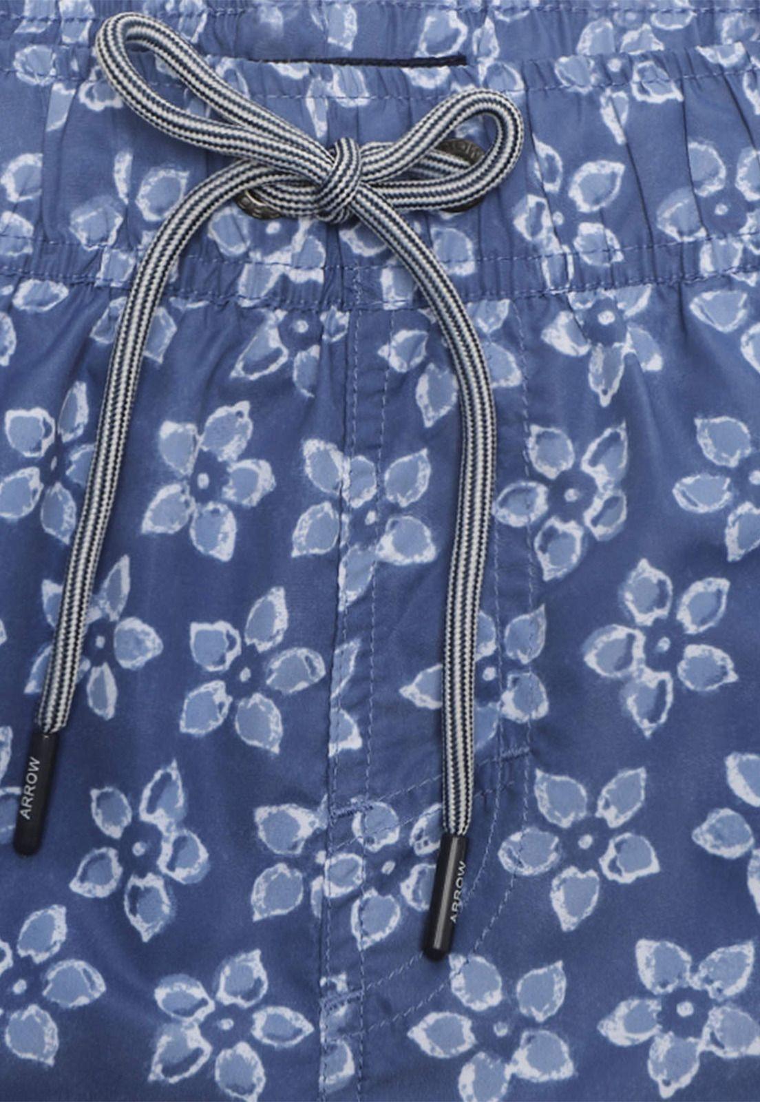 Swimming Short With Flowers.-1