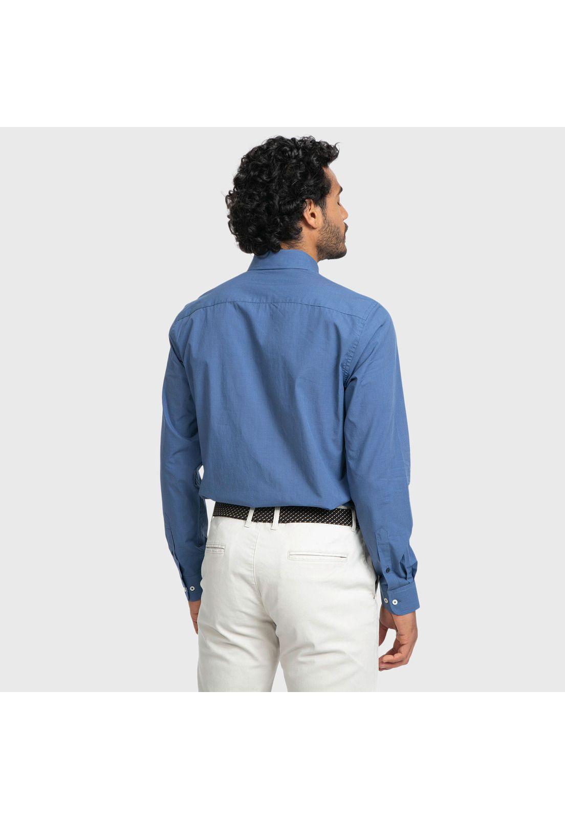 Camisa Sport Cuadritos Denim Arrow-1