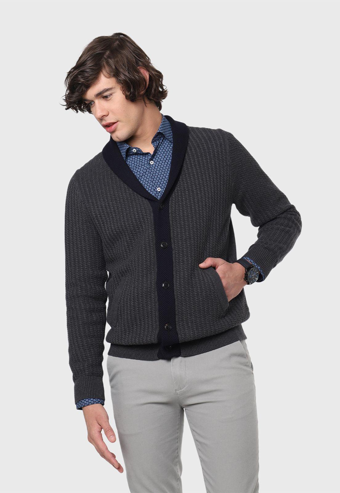 Cardigan Hombre Smoking Arrow-0