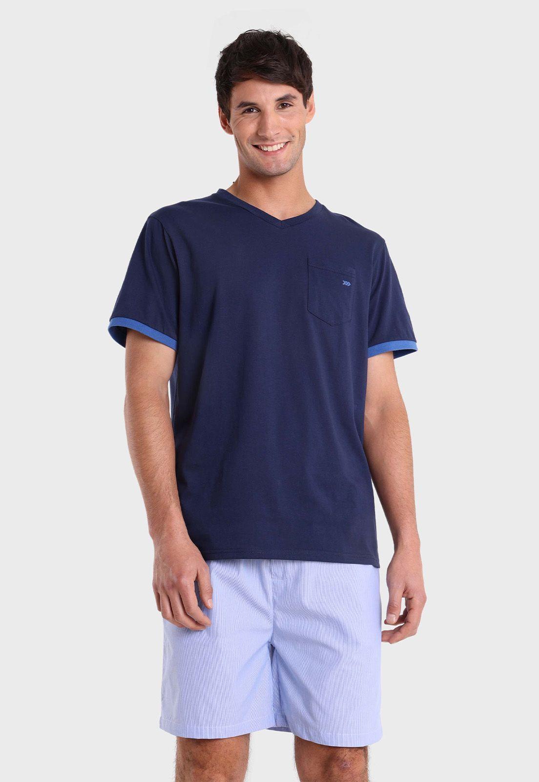 Pijama Corto Cuello Redondo Arrow-0