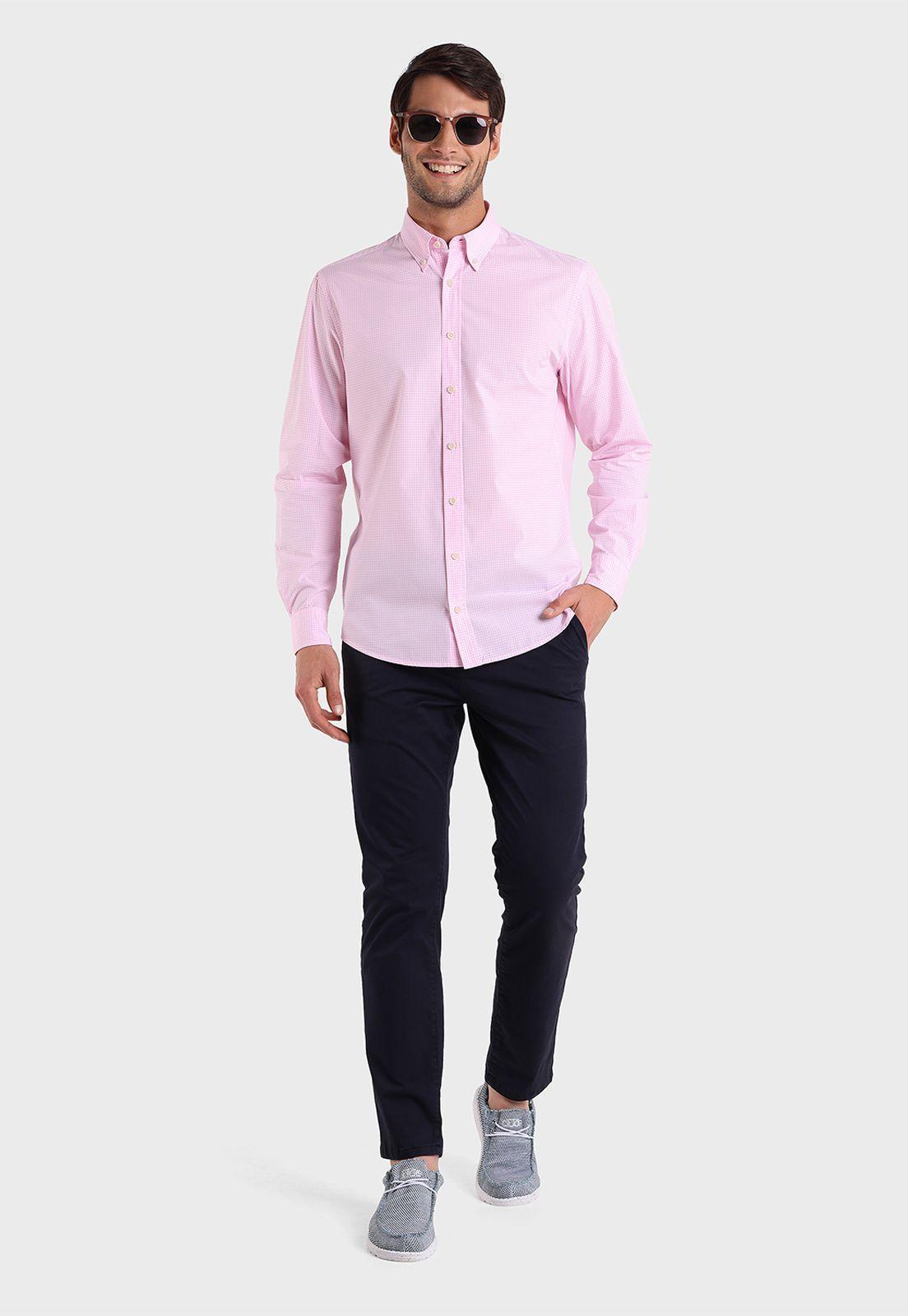 Camisa Cuadros Manga Larga Arrow-4