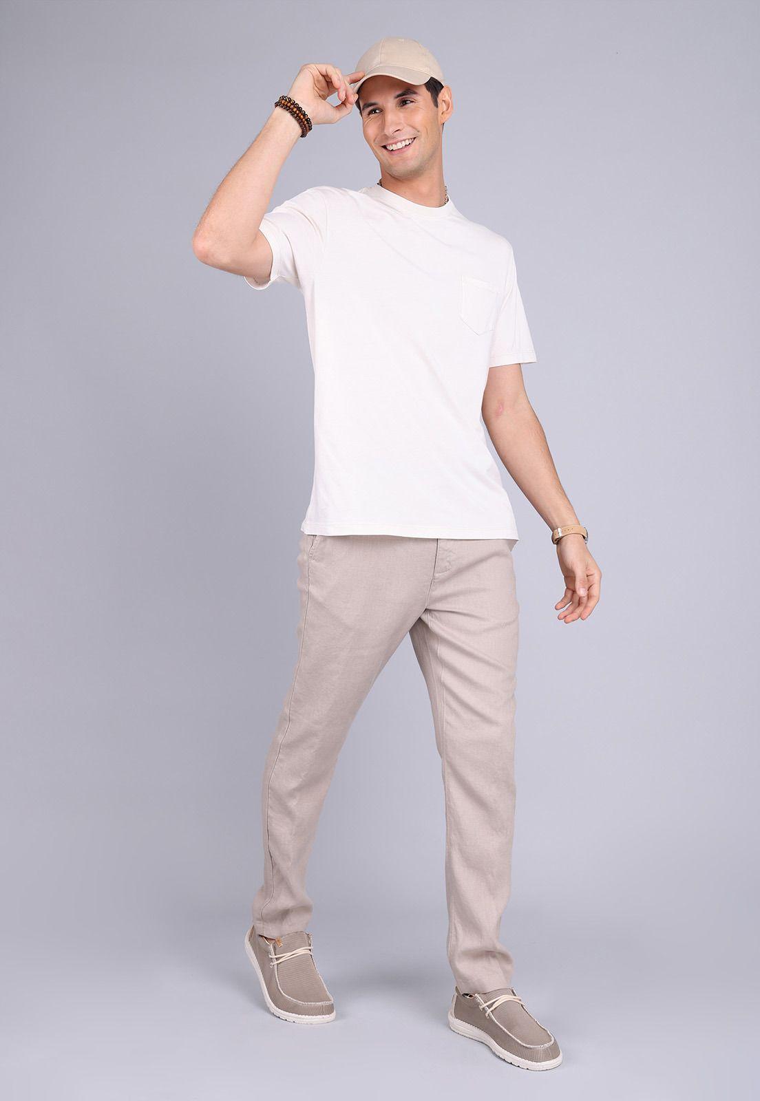 Polera Cuello Redondo Con Bolsillo Arrow PO3089SCD-3