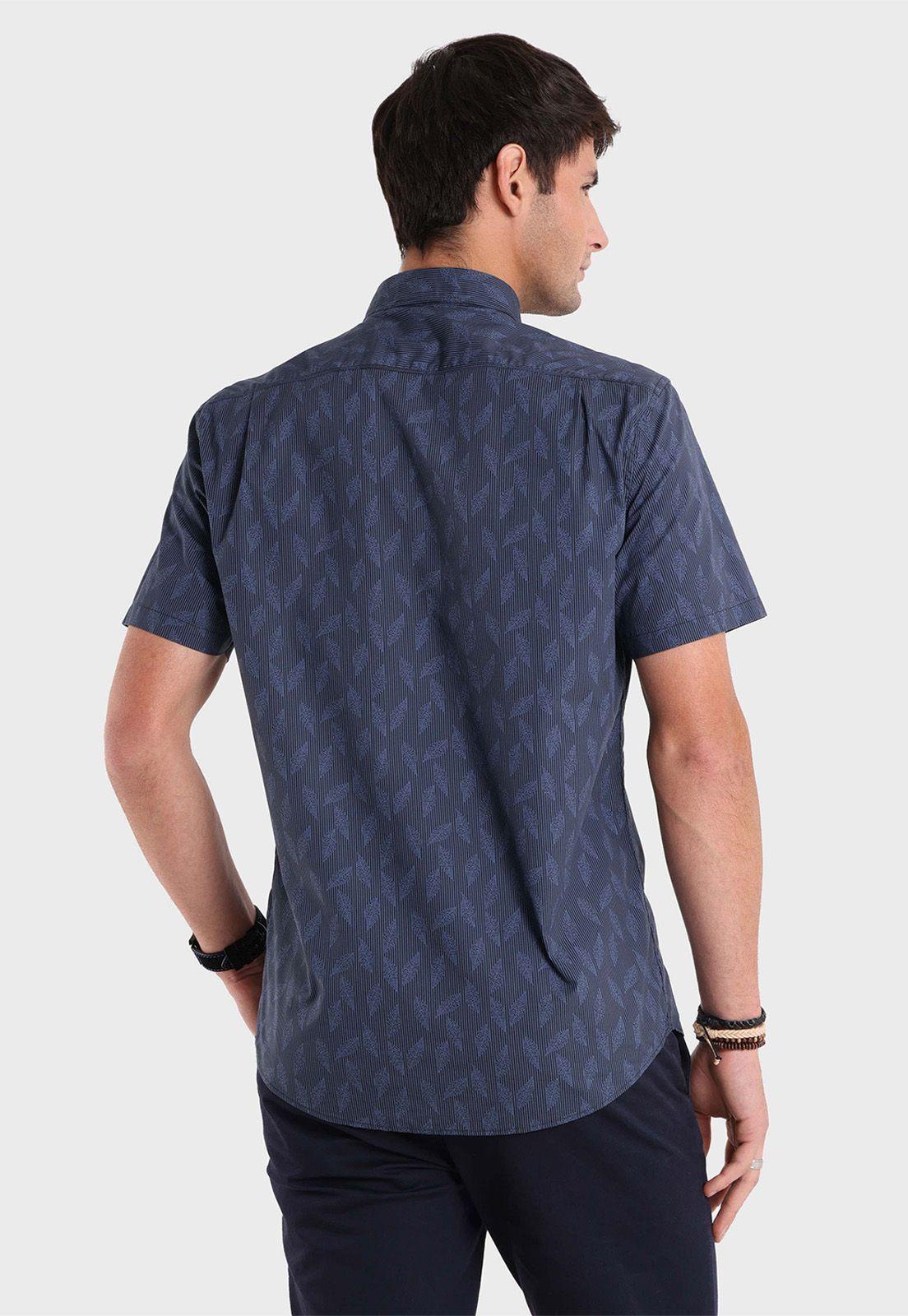 Camisa Rayas Manga Corta Arrow-2