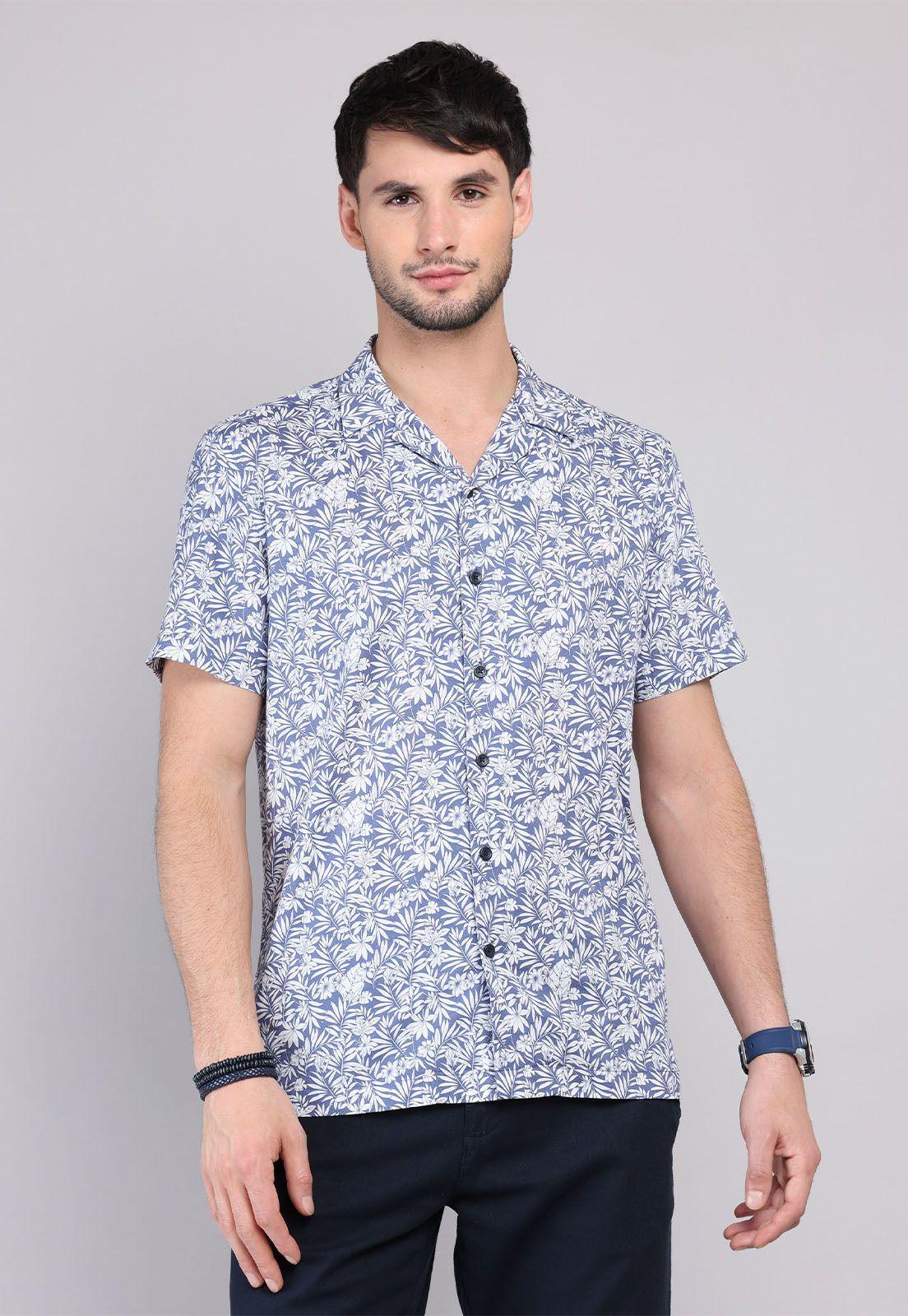 Camisa Casual Print Arrow CM32036DE-0