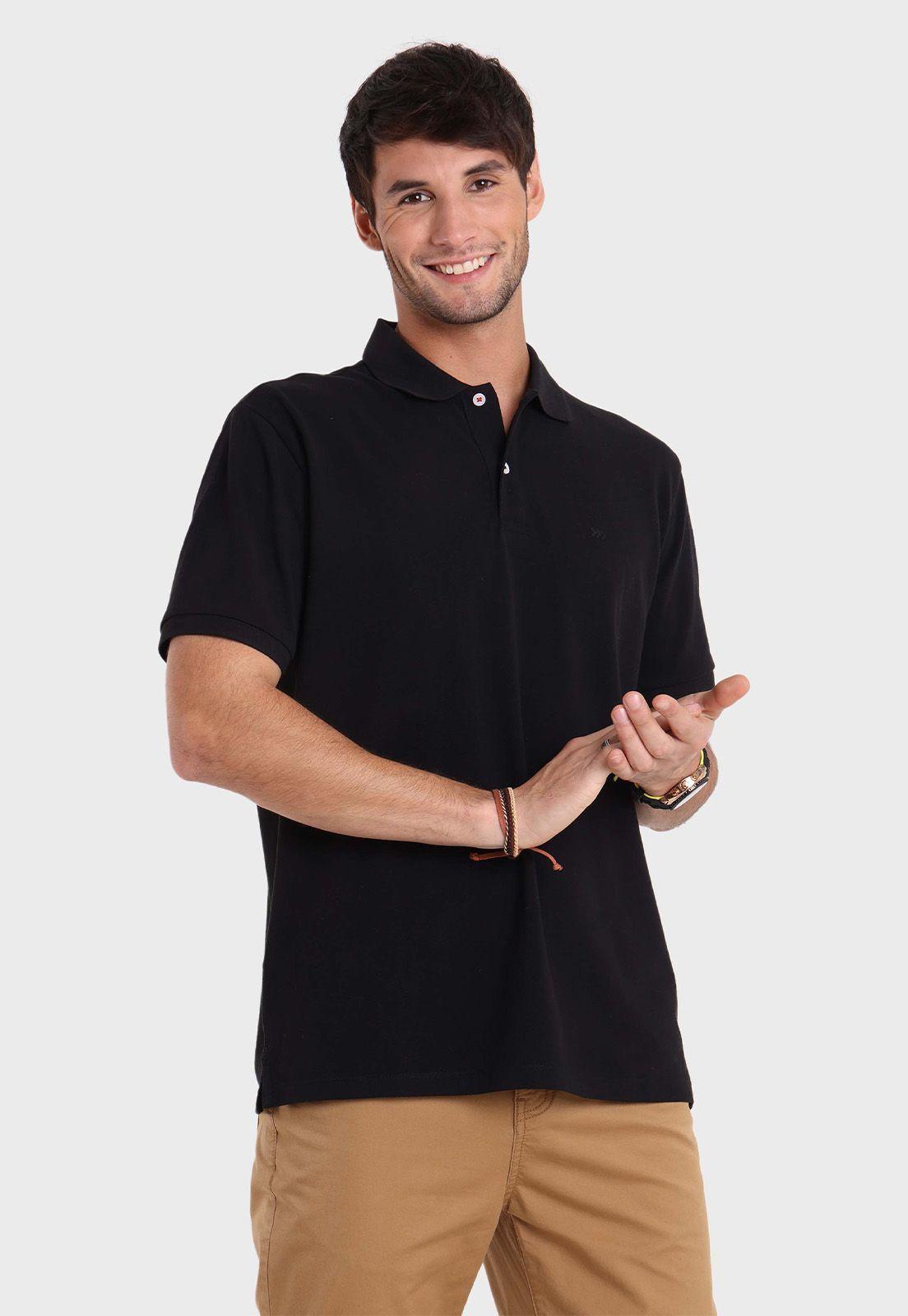 Polera Pique Cuello Polo Basica Arrow-0