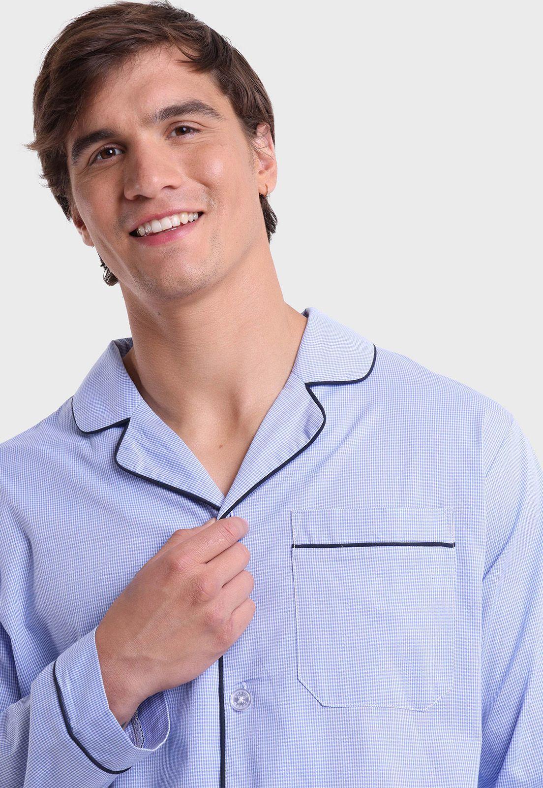 Pijama Abotonado Trevira Arrow-3