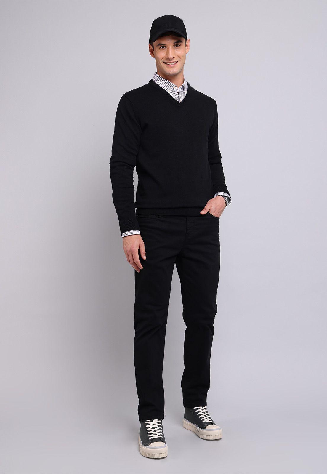 Sweater Cuello V Arrow SW2701WNE-3