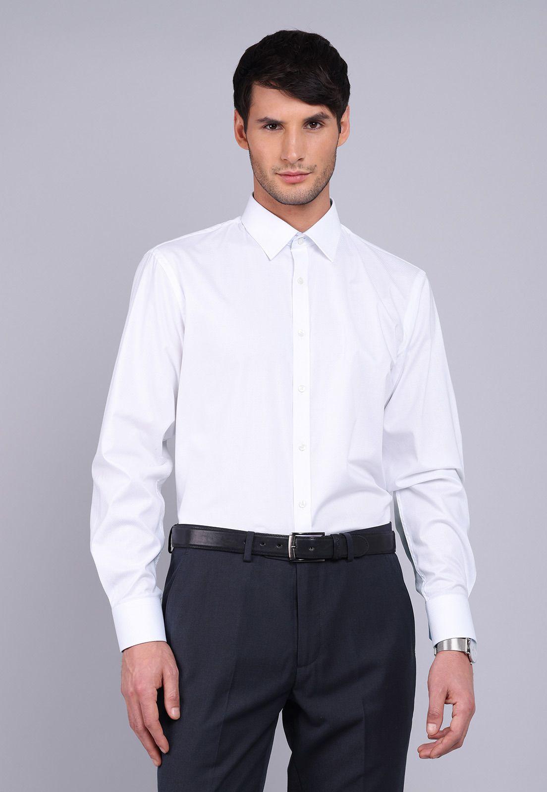 Camisa Formal Texturada Spandex Arrow ARM9017BL-0