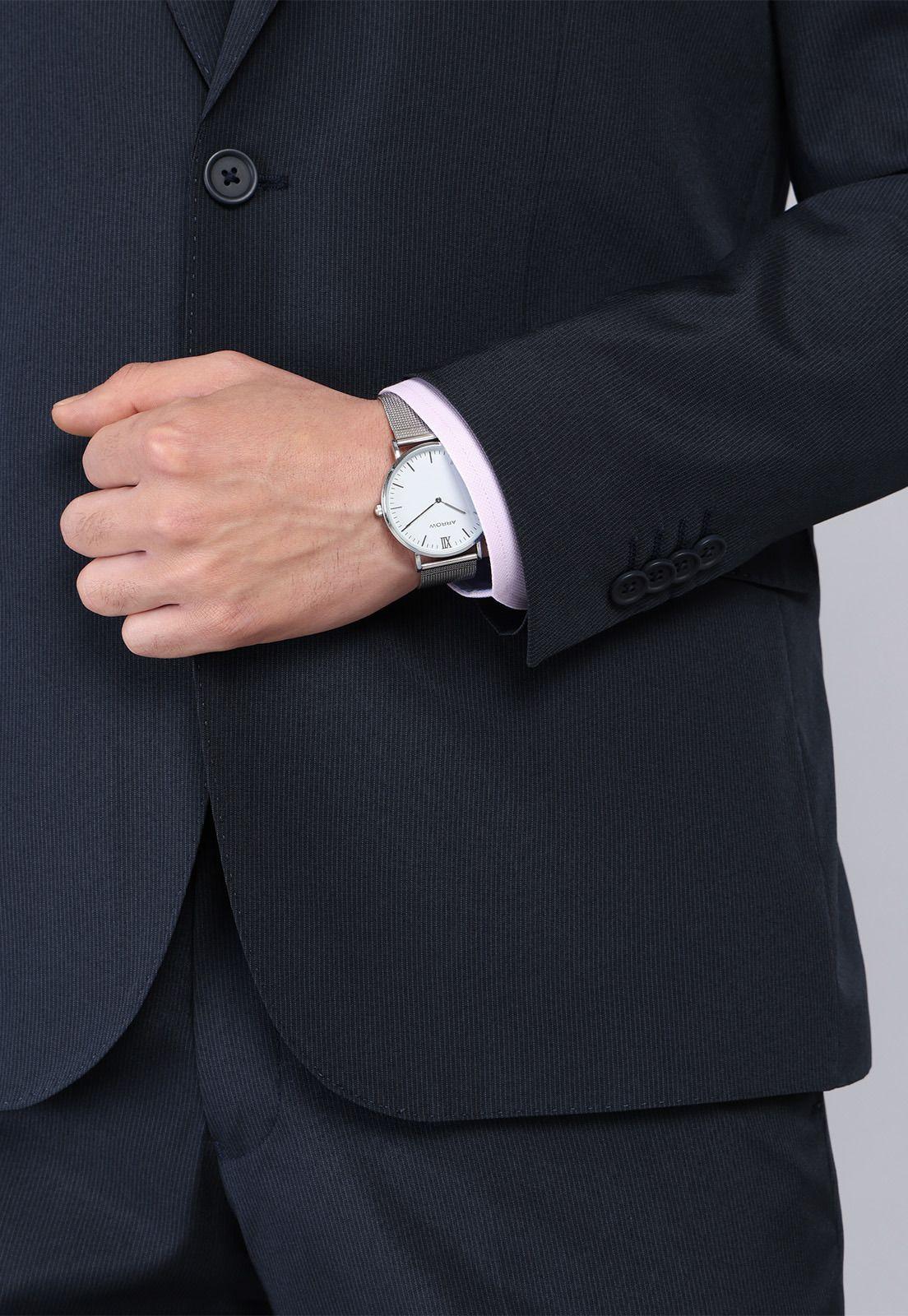 Traje Formal Texturado Arrow AM32026NB-7