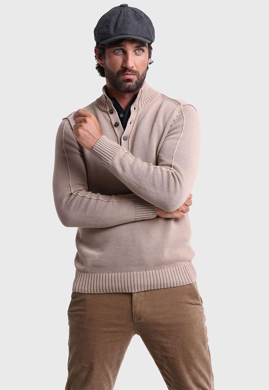 Sweater Half button Arrow-0