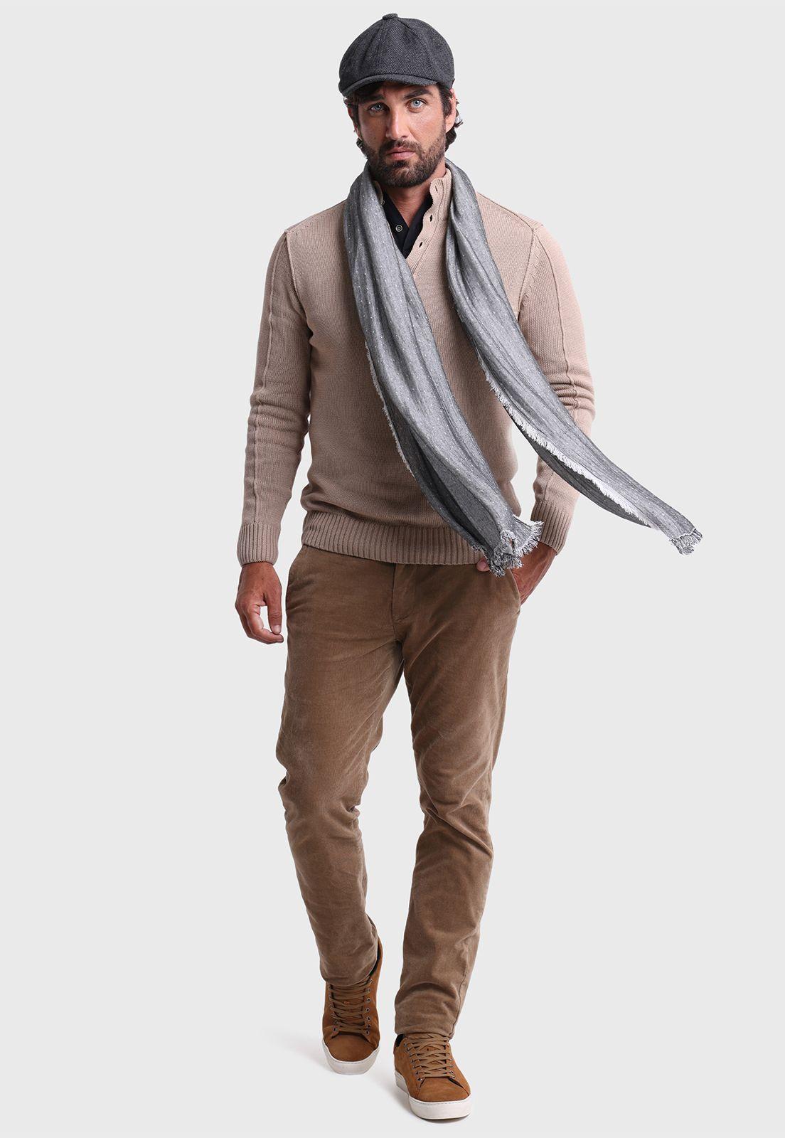 Sweater Half button Arrow-5