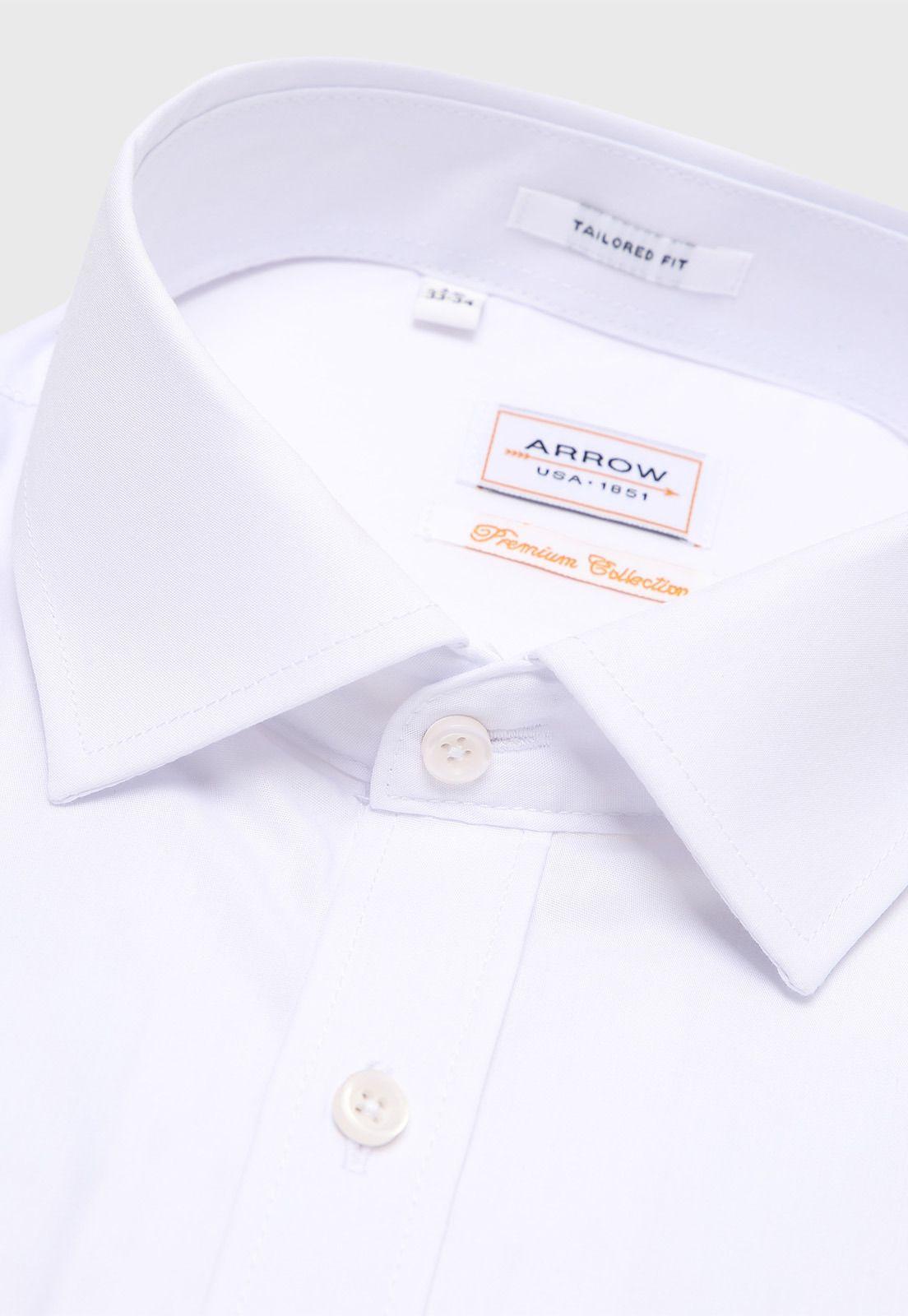 Camisa Cuello Italiano Puño Doble Arrow ARM3422BL-1