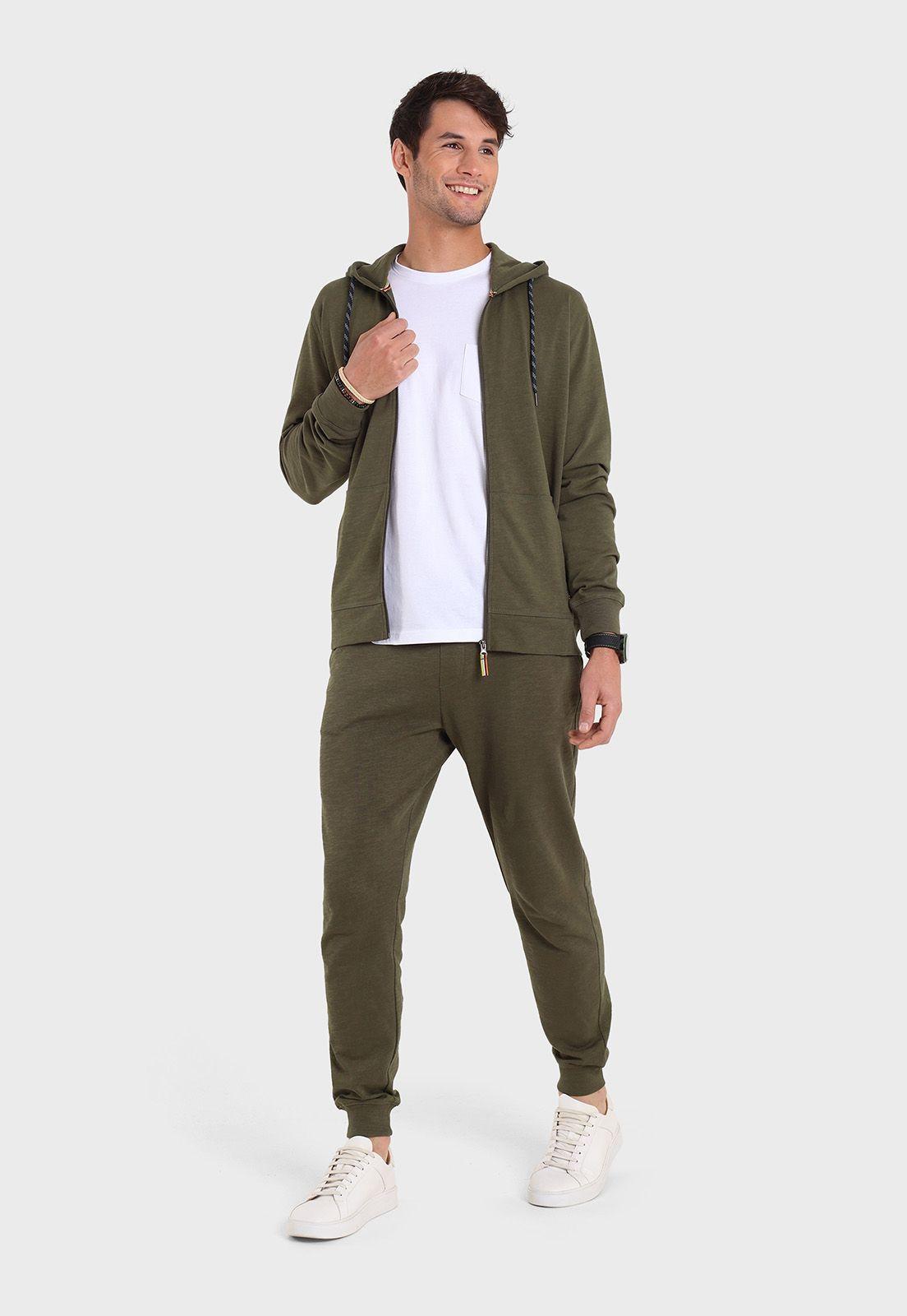 Polerón Full Zipper Con Capucha Arrow PL2690VE-3