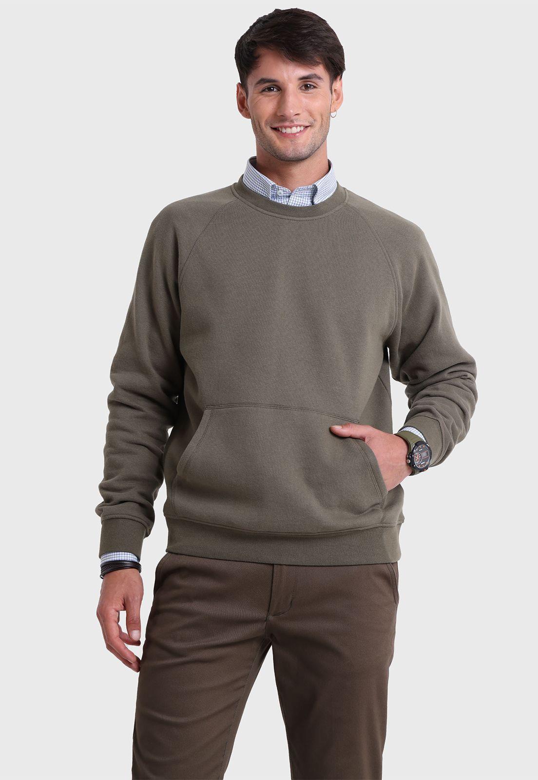 Polerón Canguro Cuello Redondo Arrow PL2504WOL-1