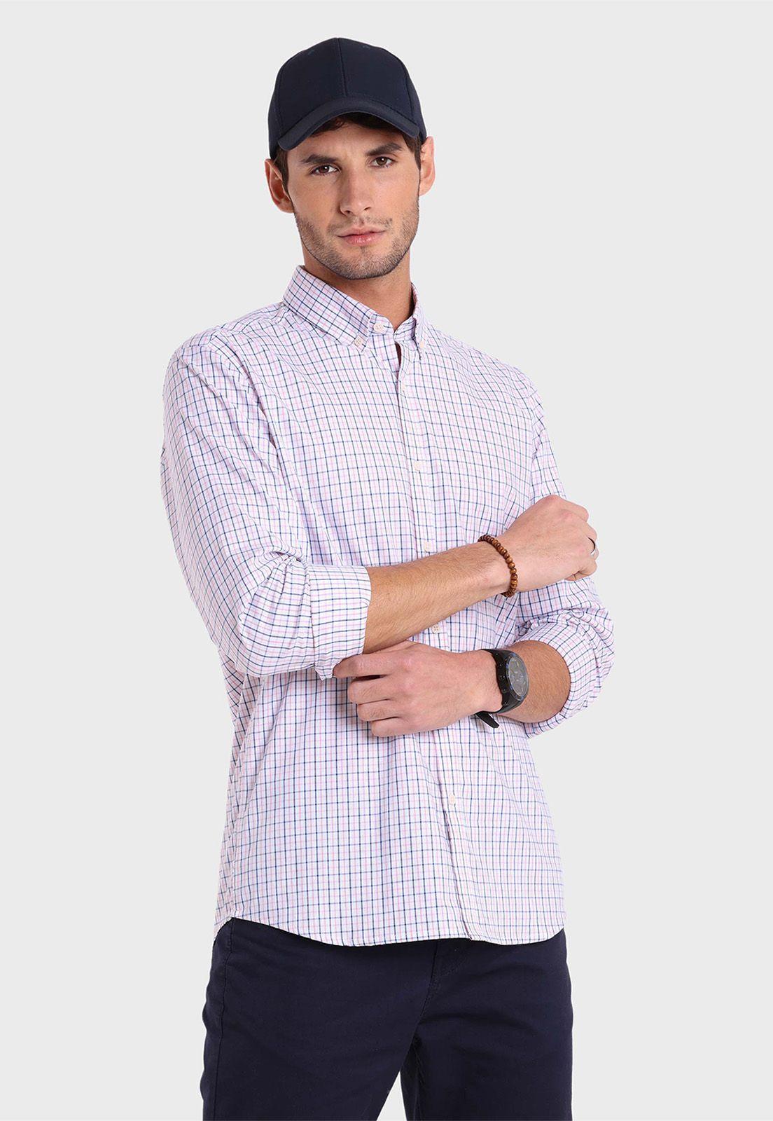 Camisa Oxford Cuadros Arrow-5