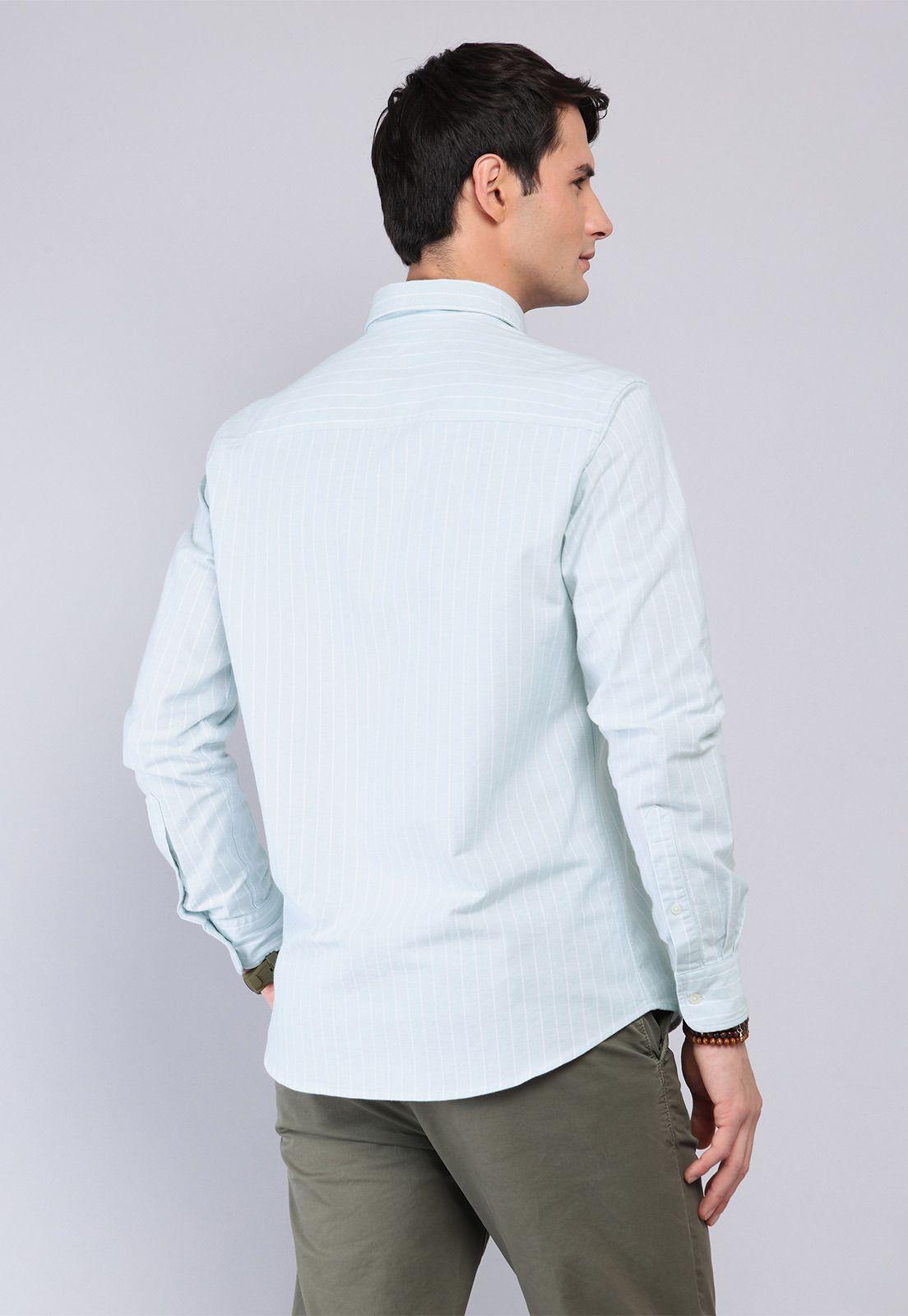 Camisa Oxford Spandex Arrow CM32003VE-1