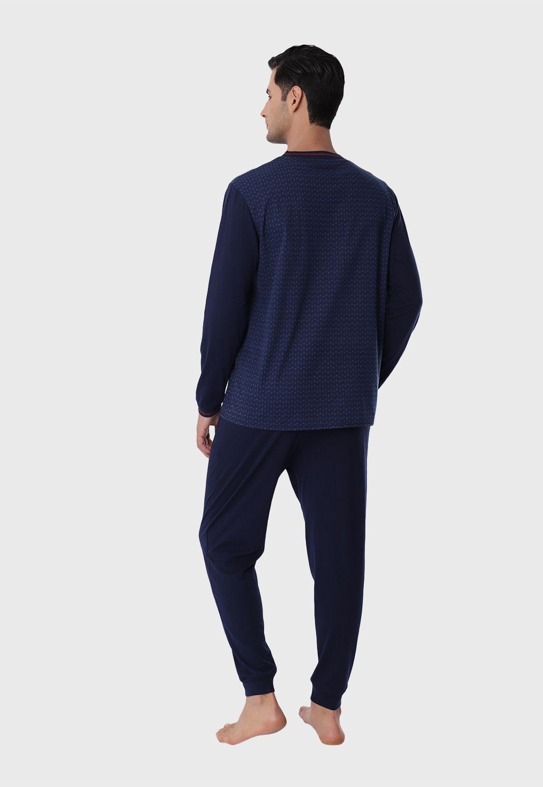 Pijama Largo Cuello Redondo Arrow-1