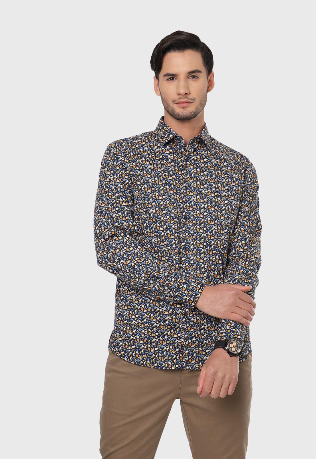 Camisa Estampada Spandex Arrow-1