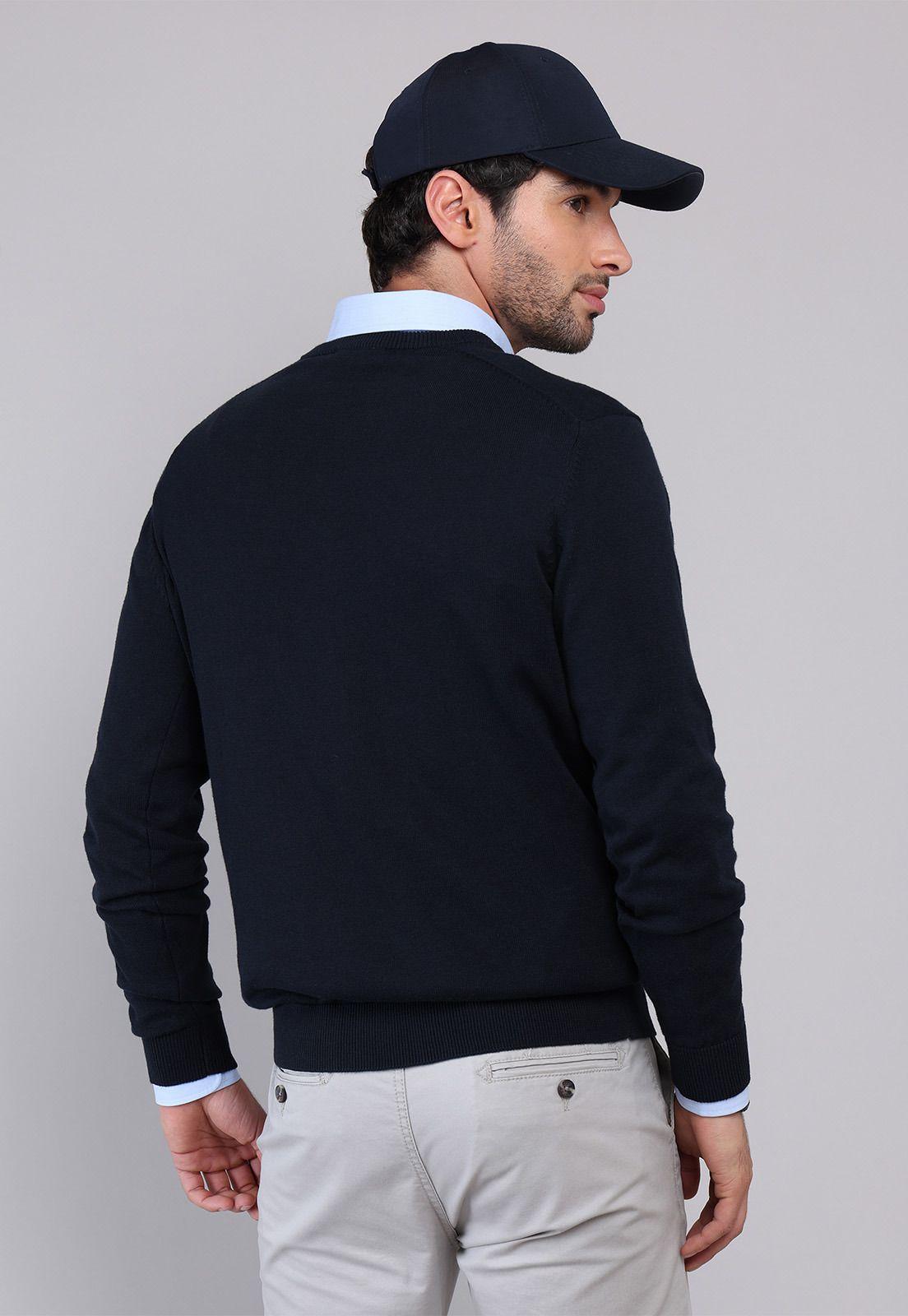 Sweater Cuello V Piero Butti PBCVI52NB-1