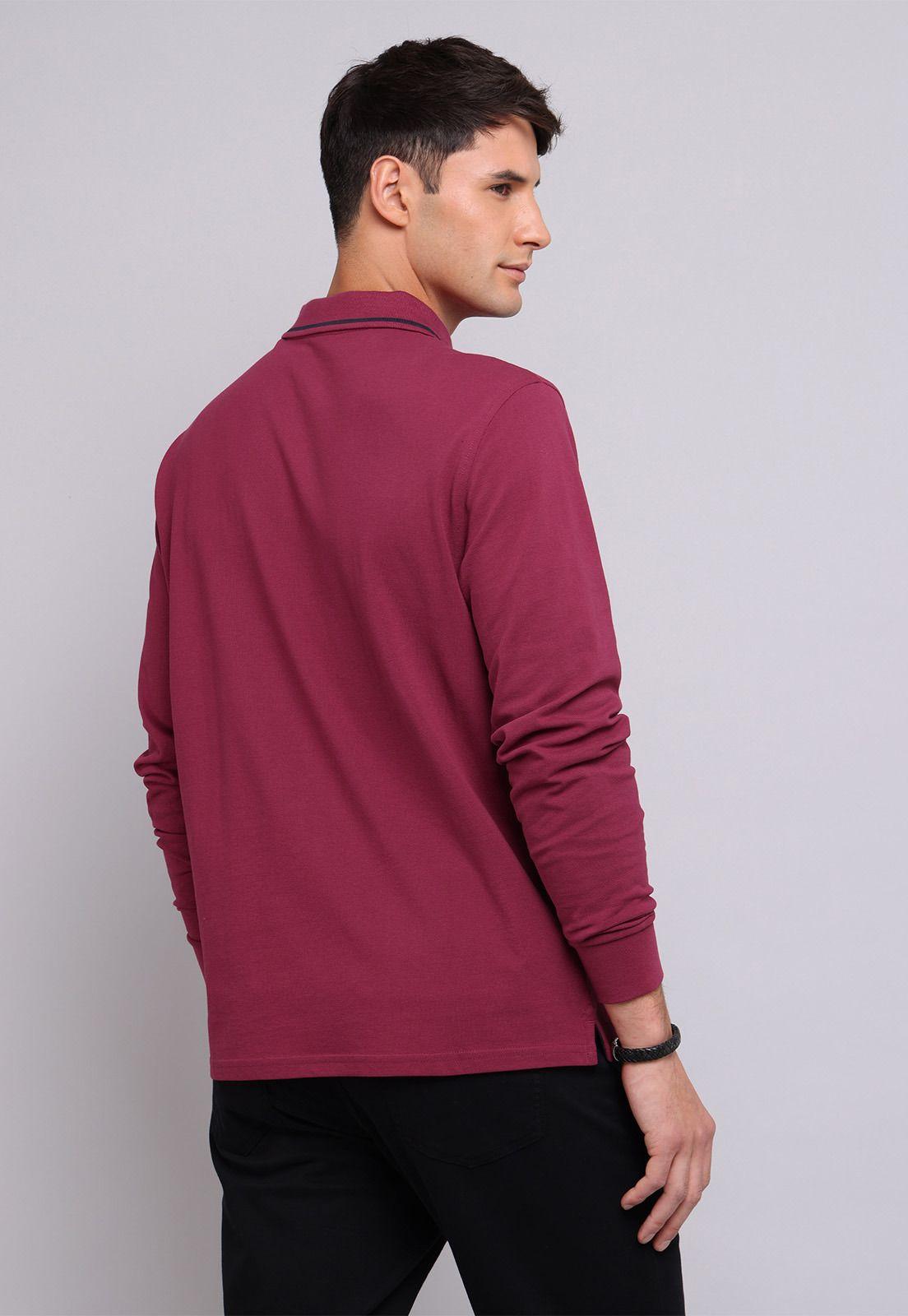 Polera Piqué Manga Larga Arrow-1