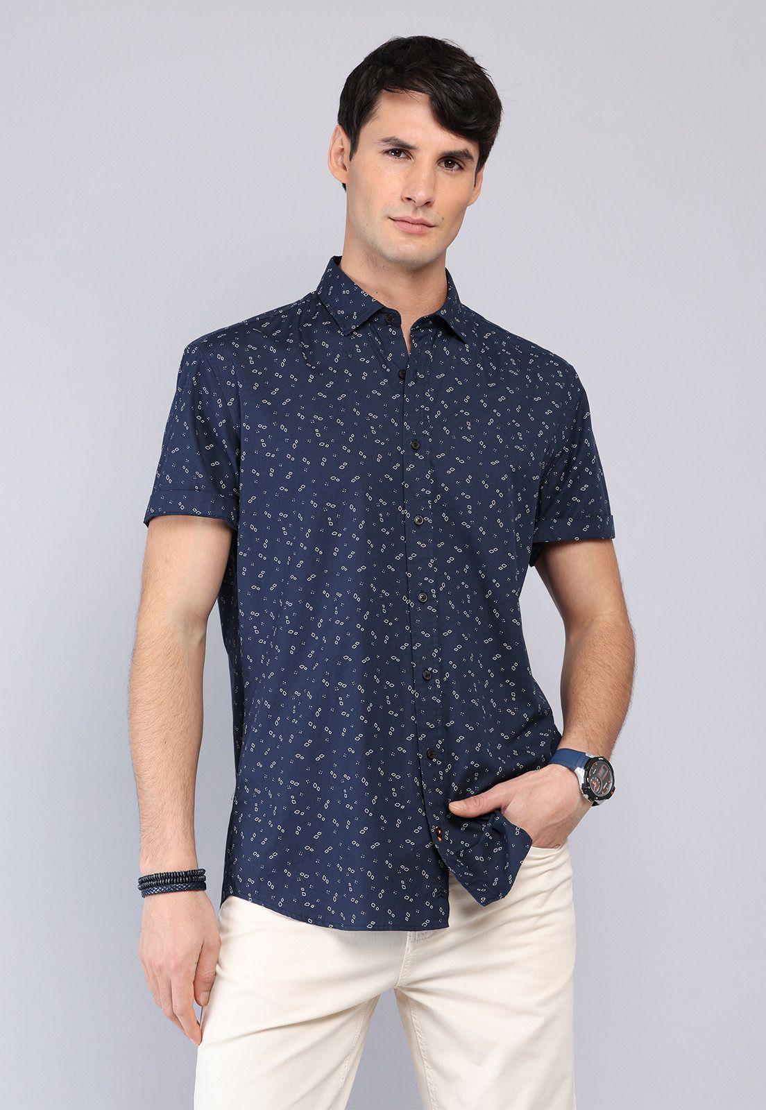 Camisa Print Manga Corta Arrow CM32019NB-0