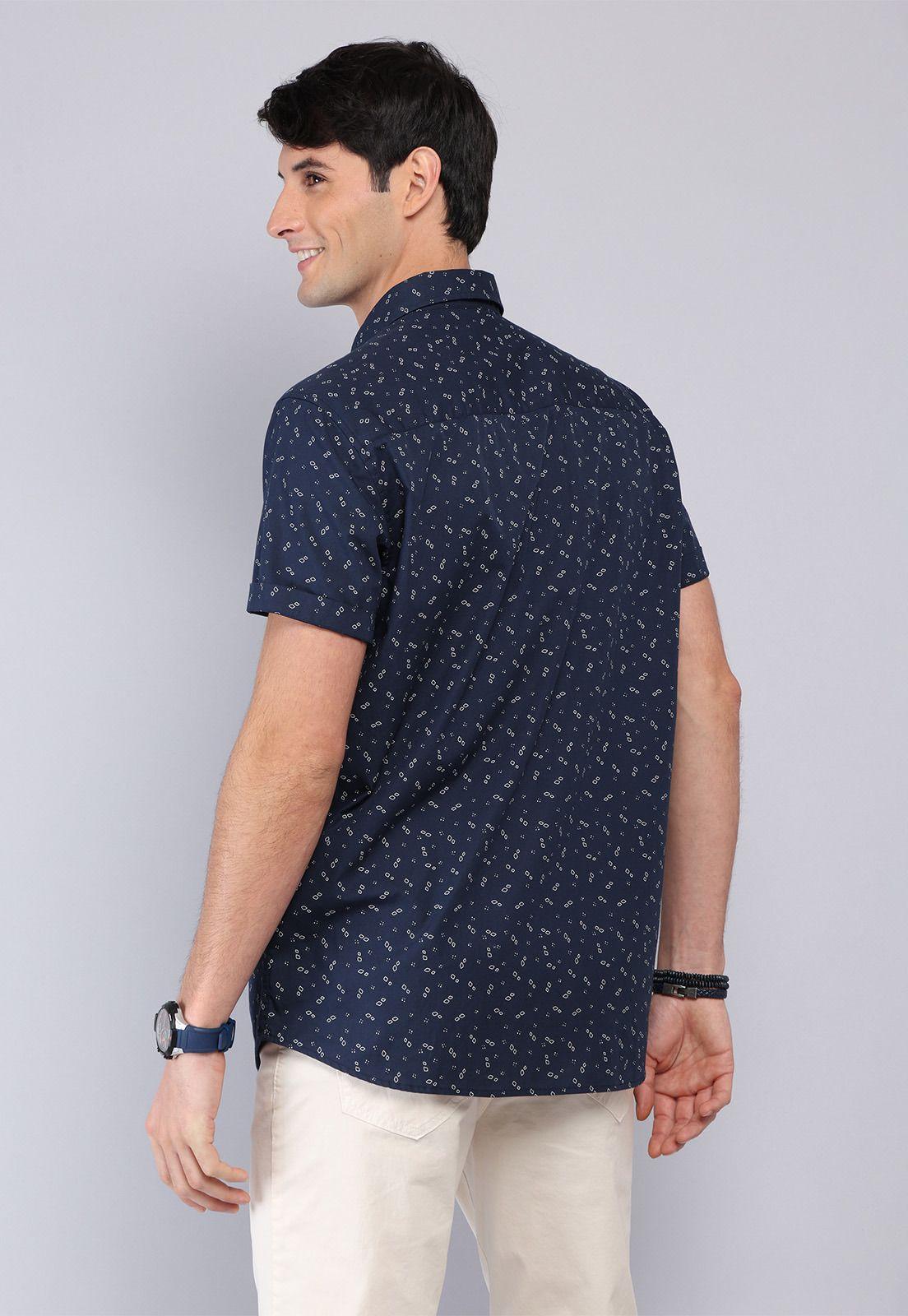 Camisa Print Manga Corta Arrow CM32019NB-1