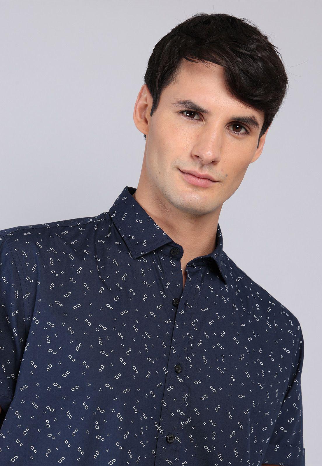 Camisa Print Manga Corta Arrow CM32019NB-2