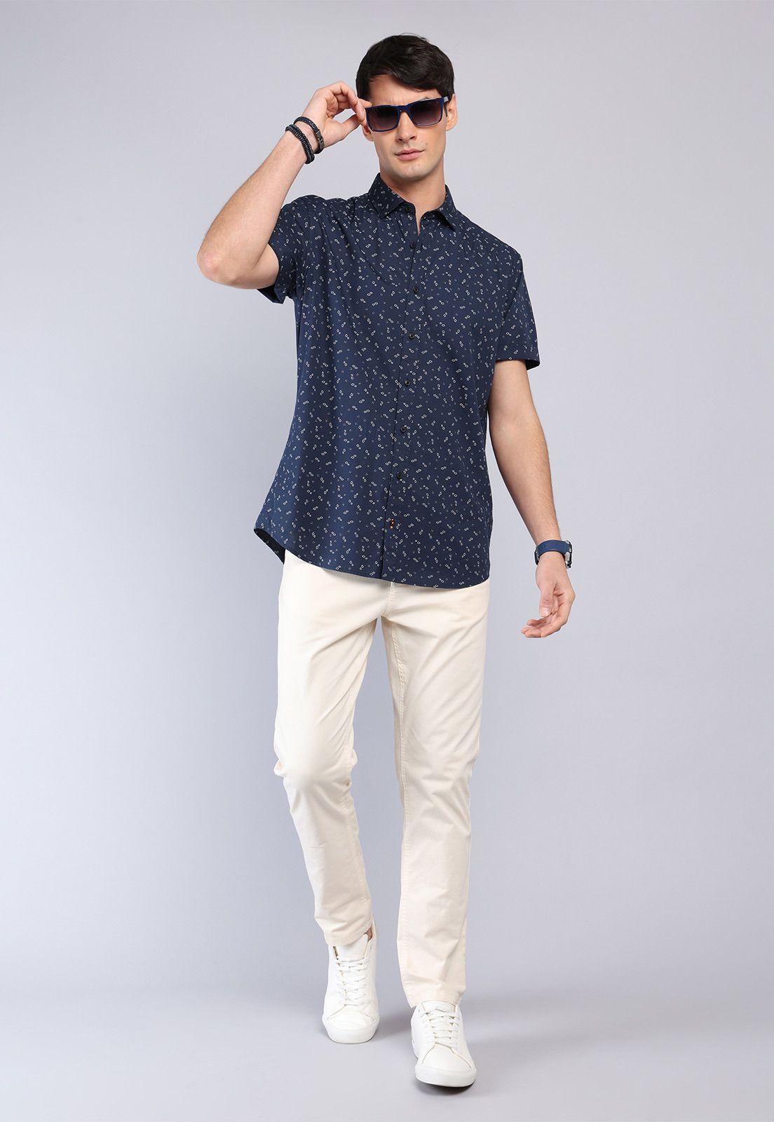 Camisa Print Manga Corta Arrow CM32019NB-3