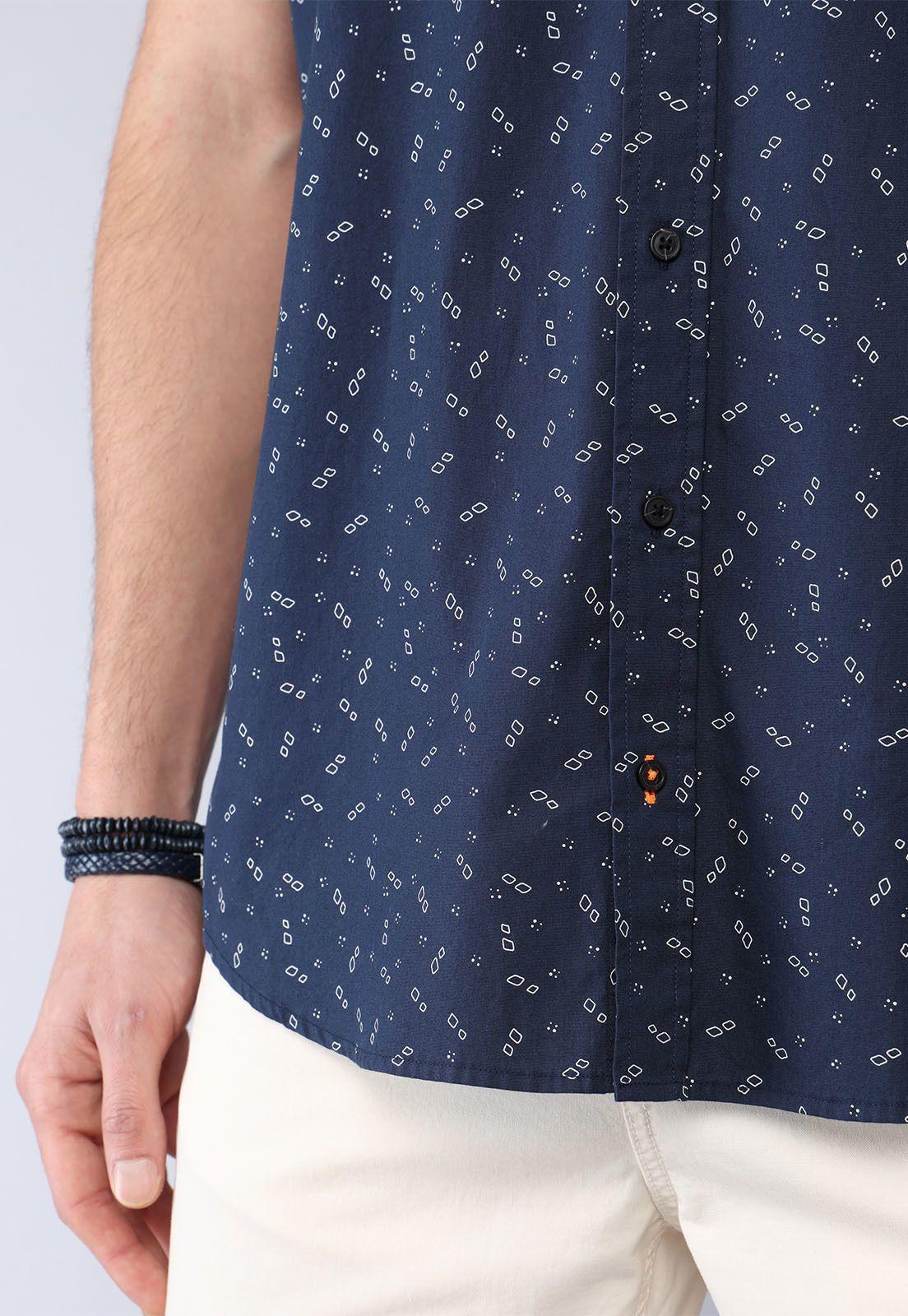 Camisa Print Manga Corta Arrow CM32019NB-5