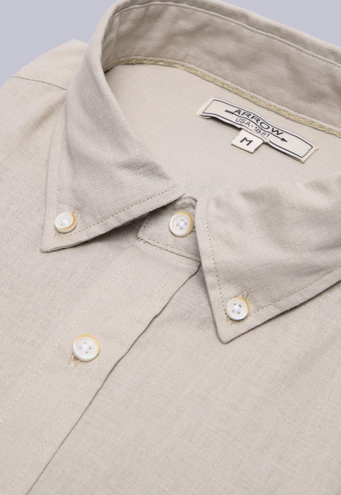 Camisa Lino Manga Larga Arrow CM3057SAR-5
