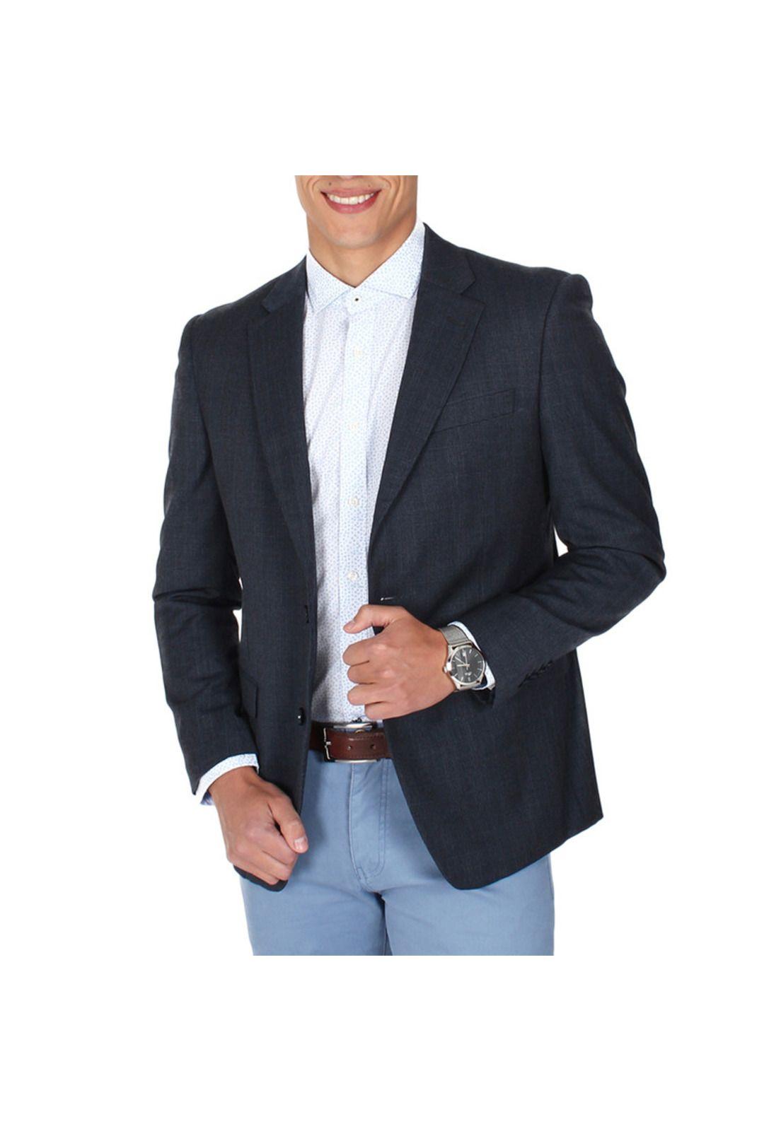 Blazer Formal 100% Wool Liso-0