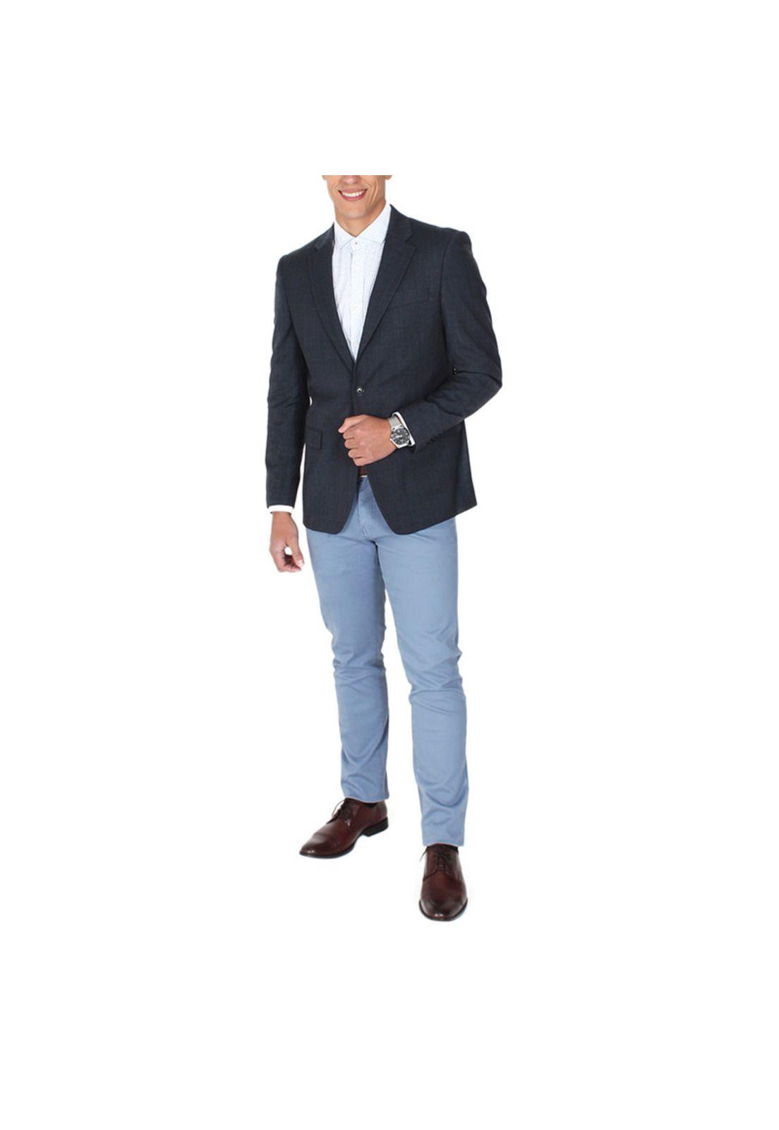 Blazer Formal 100% Wool Liso-2