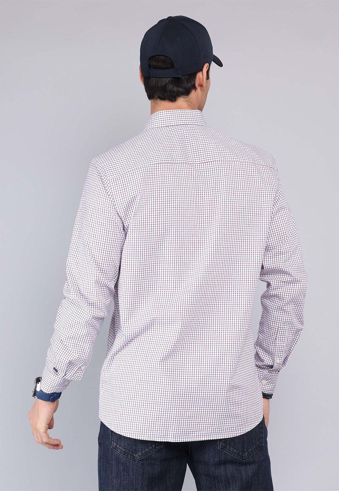 Camisa Oxford Manga Larga Arrow CM32034RO-1